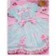 Mademoiselle Pearl Sanrio Cinnamoroll Cherry Themed Blouse Cutsew JSK and OP(Reservation/2 Colours/Full Payment Without Shipping)